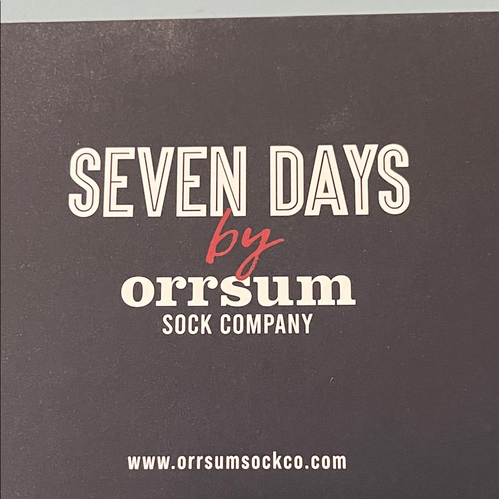 NIP! Men's 7 Pairs of Socks - Seven Days of Beer Collection